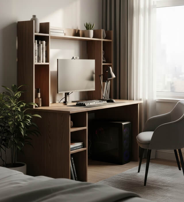 Minimal Study Desk
